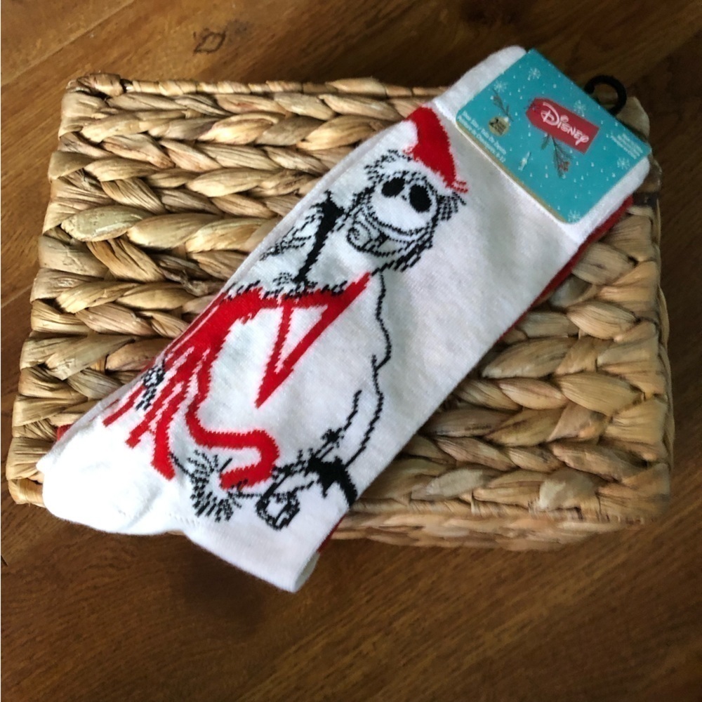Disney: Nightmare Before Christmas 2 pair Crew Socks